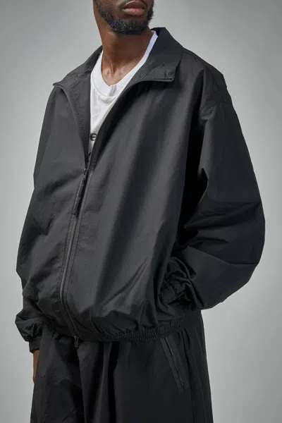 Acne Studios Logo Zipper Jacket In Black