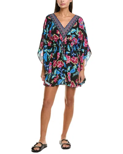 La Blanca Midnight V-neck Cover-up Dress In Multi