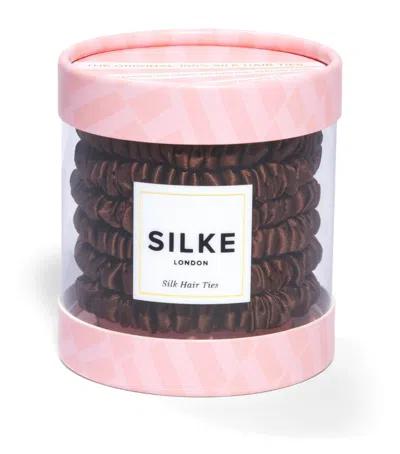 Silke Mulberry Silk Hair Ties