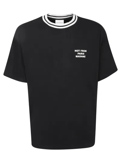 Drôle De Monsieur Slogan-print T-shirt