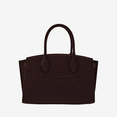 Ferragamo Grained Leather Handbag