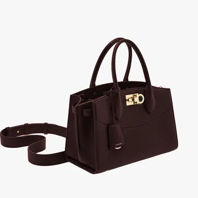 Ferragamo Grained Leather Handbag