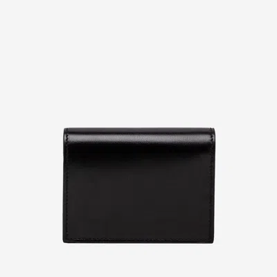Ferragamo Compact Wallet Gancini In Black