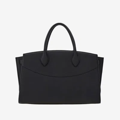 Ferragamo Grained Leather Handbag