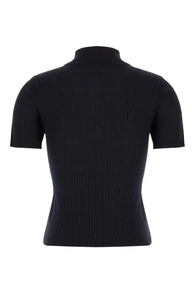 Max Mara T-shirt In Black