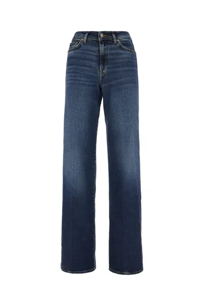 7 For All Mankind Jeans In Blue