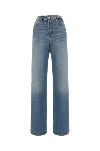 7 For All Mankind Jeans In Blue