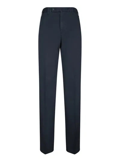 Incotex Batavia Blue Trousers In Blue