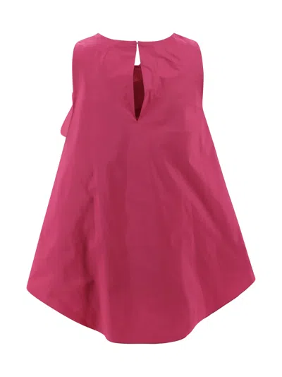 P.a.r.o.s.h Ruffled Blouse In Pink
