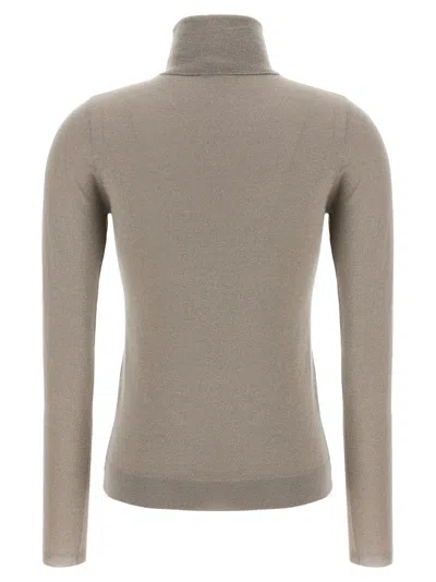 Brunello Cucinelli Sparkling Sweaters And Cardigans Beige