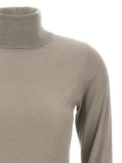 Brunello Cucinelli Sparkling Sweaters And Cardigans Beige