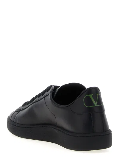Valentino Royco Signature Brass Vlogo Low-top Sneakers