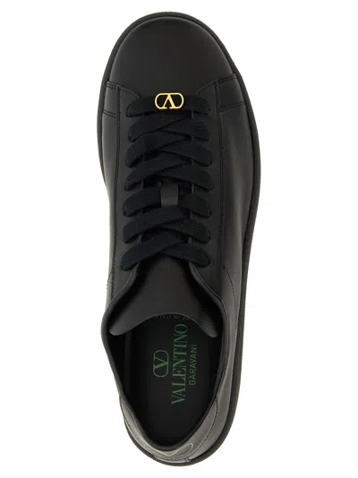 Valentino Royco Signature Brass Vlogo Low-top Sneakers