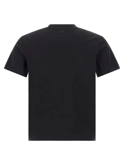 Ami Alexandre Mattiussi Cotton Jersey T-shirt In Black