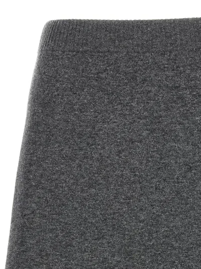 Brunello Cucinelli Longuette Midi Skirt In Stretch Cashmere
