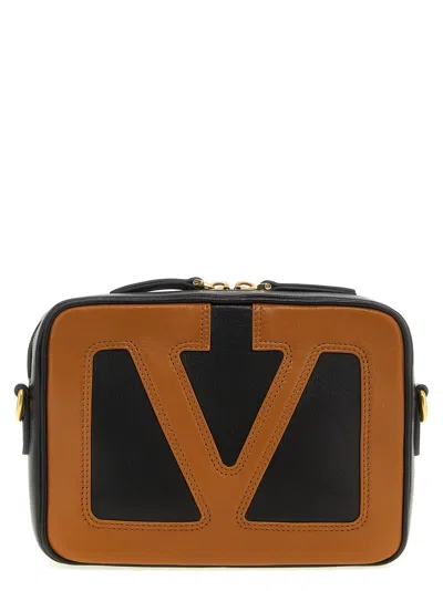 Valentino Garavani Viva Superstar Leather Crossbody Bag In Multi