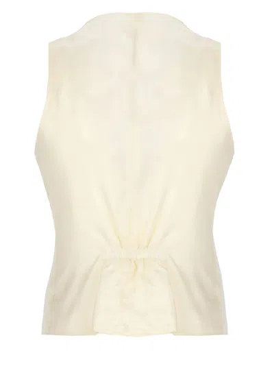 Tagliatore Giselle Gilet In Neutral