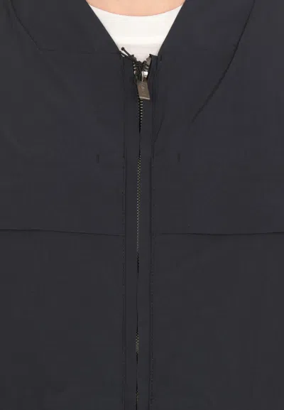 K-way Barion Cotton Like Jacket In Blue