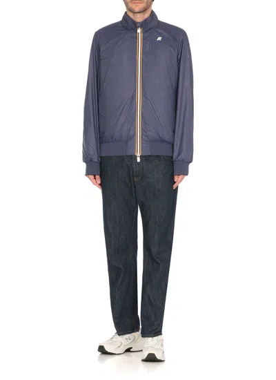 K-way Arsene Jacket In Blue