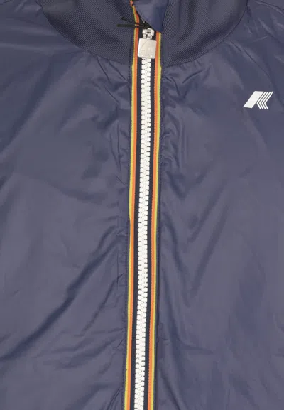 K-way Arsene Jacket In Blue