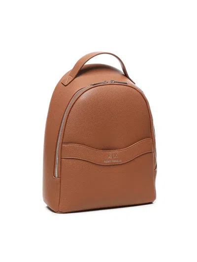 Armani Exchange Wave Backpack With Logo