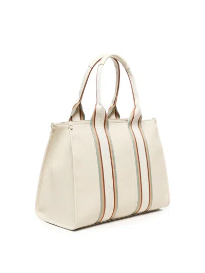 Armani Exchange Tote Bag With Contrasting Bands