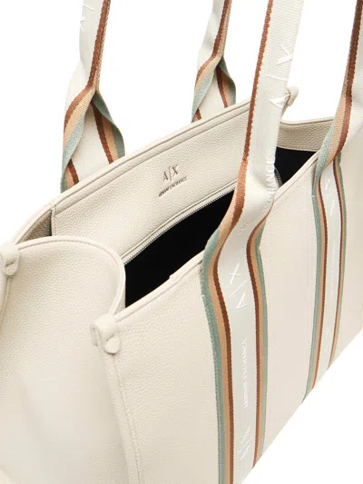 Armani Exchange Tote Bag With Contrasting Bands