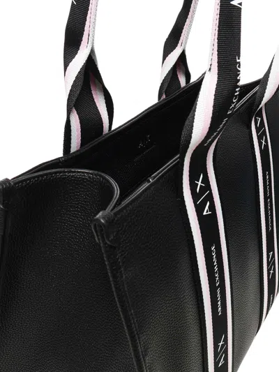 Armani Exchange Tote Bag With Contrasting Bands