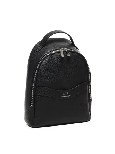 Armani Exchange Wave Backpack With Logo