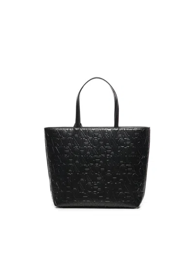 Armani Exchange Tote Bag With All-over Logo