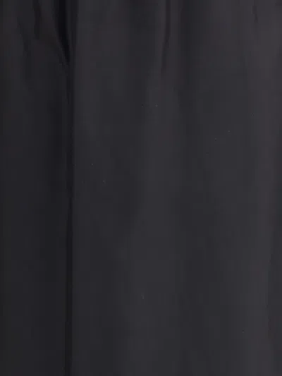 The Row Saul Midi Skirt In Black