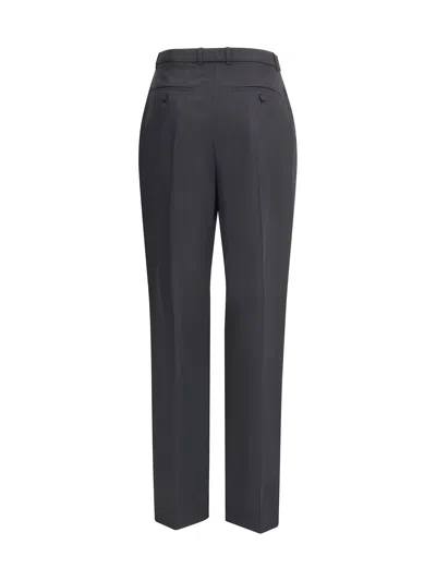 Alexander Mcqueen Wool Trousers Satin Stripes
