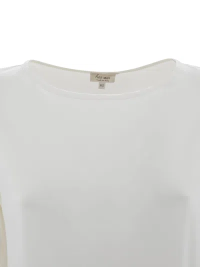 Her Shirt Silk Shirt In White