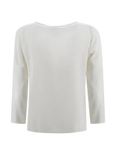 Her Shirt Silk Shirt In White
