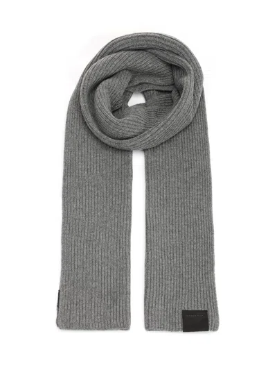 Tom Ford Cashmere Scarf Scarves And Foulards Grey In Gray