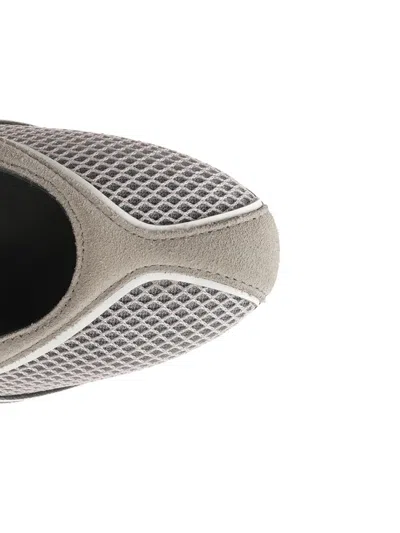 Attico Wanderer Cut-out Mesh Ballerina Flat