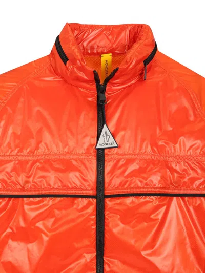 Moncler Genius Anubis 3 Moncler Mercedes-benz Designed By Nigoldeneye Hooded Jacket In Orange