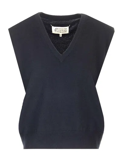 Maison Margiela V-neck Knitted Vest