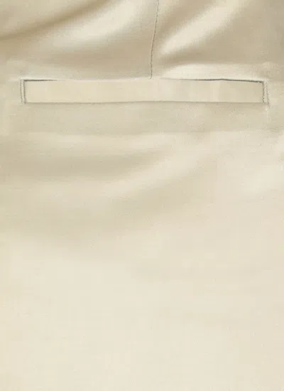 Peserico Viscose Shorts In Gray