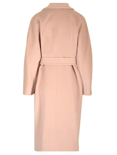 Max Mara Madame Coat In Pink