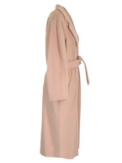 Max Mara Madame Coat In Pink