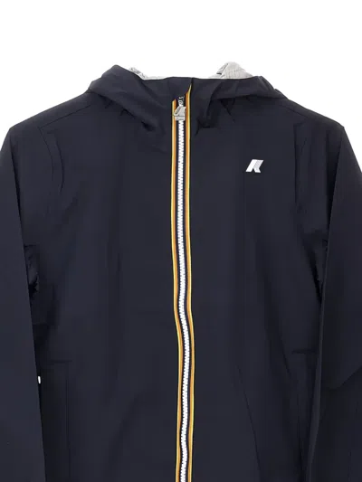 K-way Jack Hooded Lightweight Jacket In Black