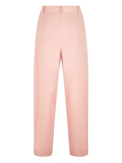 Weekend Max Mara Artur Pleated Trousers In Pink