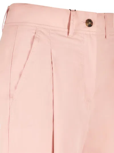 Weekend Max Mara Artur Pleated Trousers In Pink