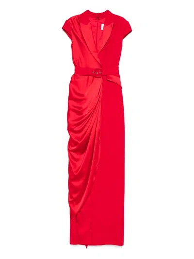 Silk Love & Lace Asymmetric Dress