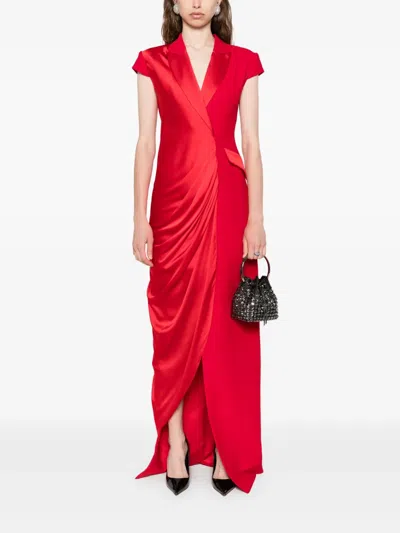 Silk Love & Lace Asymmetric Dress