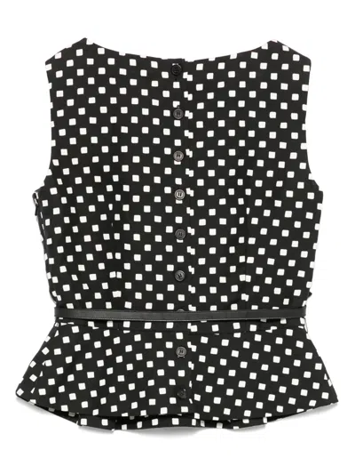 Pre-owned Dior 2000s Geometric-print Top