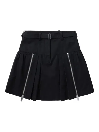 3.1 Phillip Lim Pleated Zip-detail Skirt