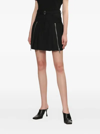 3.1 Phillip Lim Pleated Zip-detail Skirt