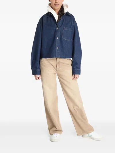 Tommy Hilfiger Cotton Jacket In Blue